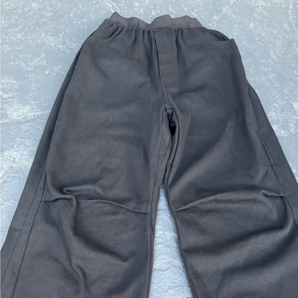 Raf Simons High Rise Wide Leg Jeans Cotton Pants Size 44 (AW22) - Picture 6 of 16